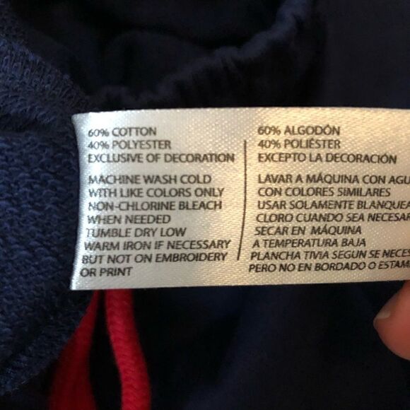 U.S. Polo Assn Women’s Logo Navy Jogger Size XXL - Picture 10 of 14